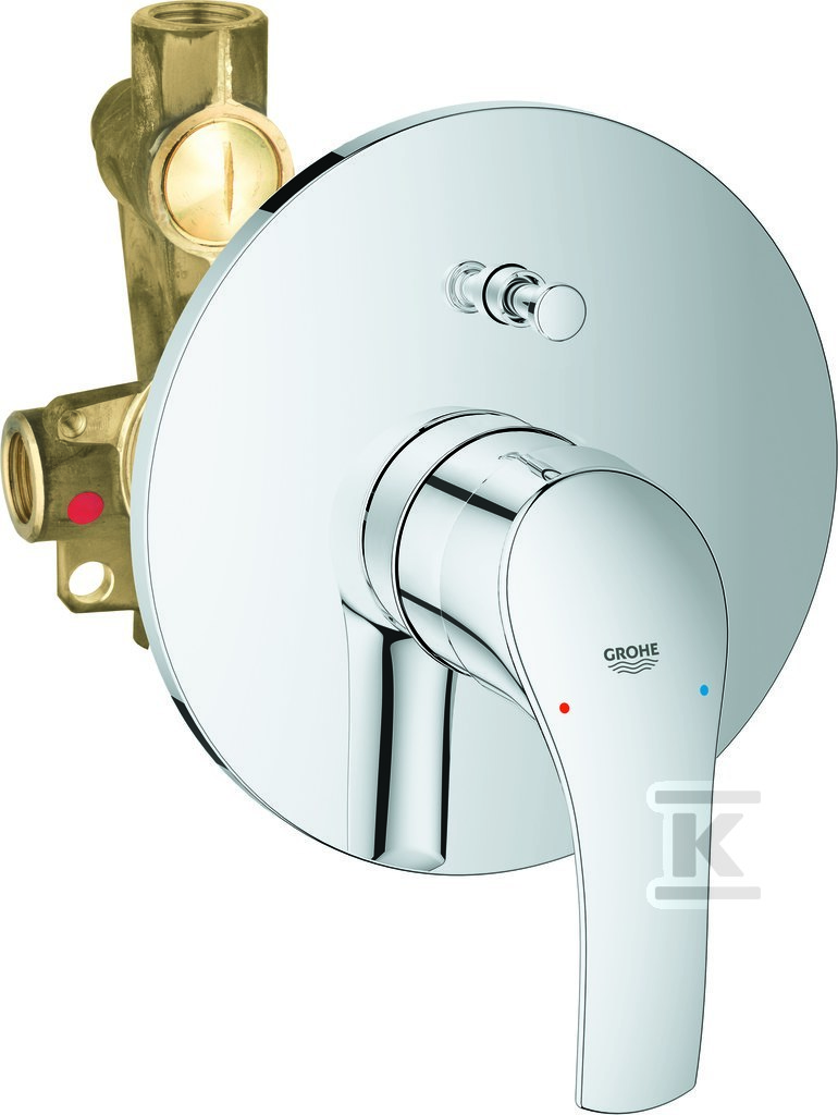 Bateria wannowa Grohe Eurosmart jednouchwytowa 33305002 - obrazek 1