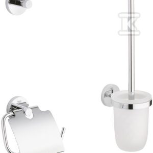 Zestaw akcesoriów łazienkowych 3 w 1 Essentials 40407001 Zestaw akcesoriów łazienkowych 3 w 1 Essentials 40407001