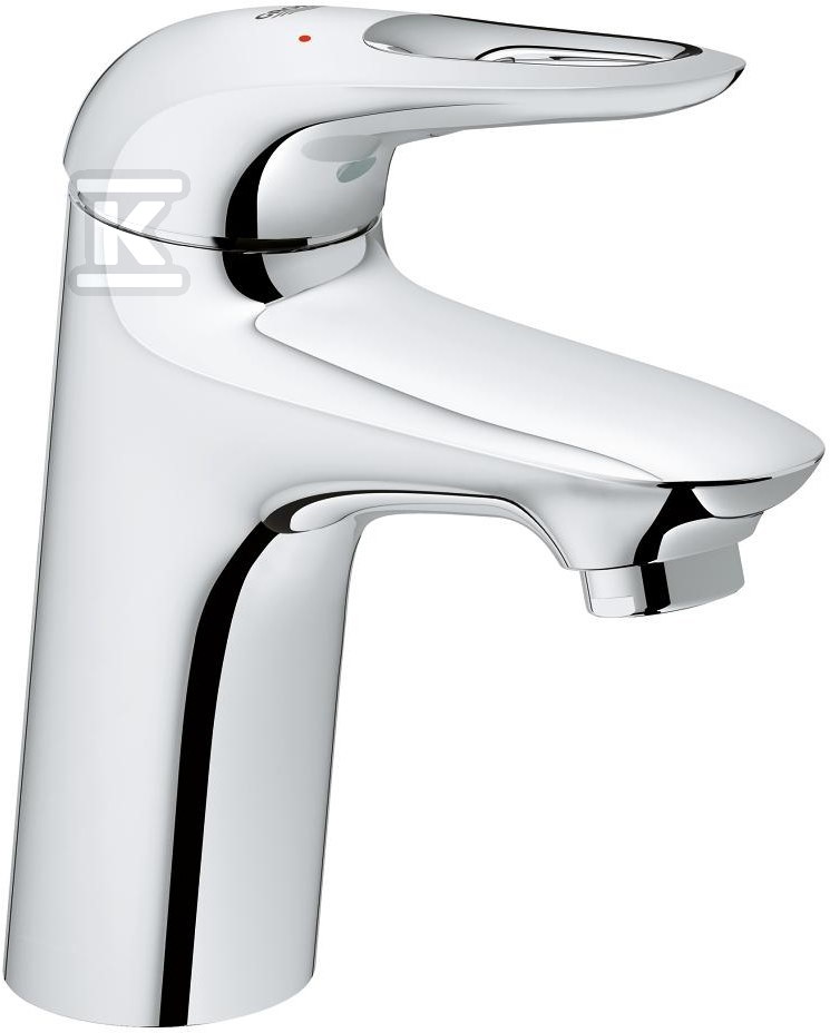 Bateria umywalkowa Eurostyle Rozmiar S, chrom, głowica ceramiczna 35 mm, ogranicznik przepływu 5,7 l/min, bez zestawu odpływowego, system szybkiego montażu 32468003 - obrazek 1
