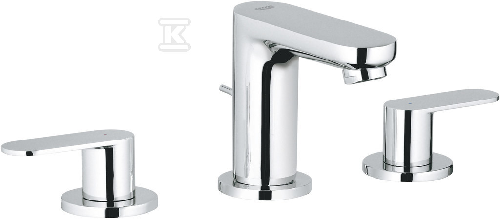 Bateria umywalkowa Grohe Eurosmart Cosmopolitan 3-otworowa 20187000 - obrazek 1