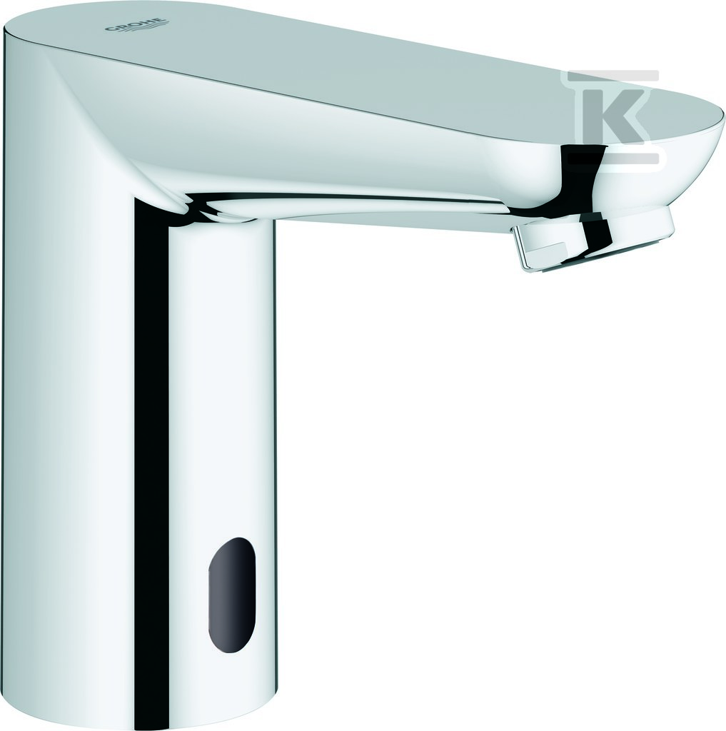 Bateria umywalkowa Eurosmart Cosmopolitan E elektroniczna na podczerwień, bez mieszacza, EcoJoy 5,7 l/min do zaworu 3/8", zasilanie bateryjne 6V 36271000 - obrazek 1