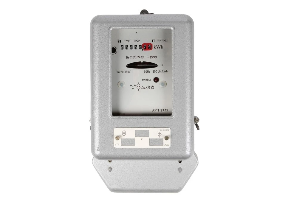 Licznik energii elektrycznej 3‑fazowy C52 25/100A 3x220/380V (regenerowany / wzorcowany) - obrazek 1