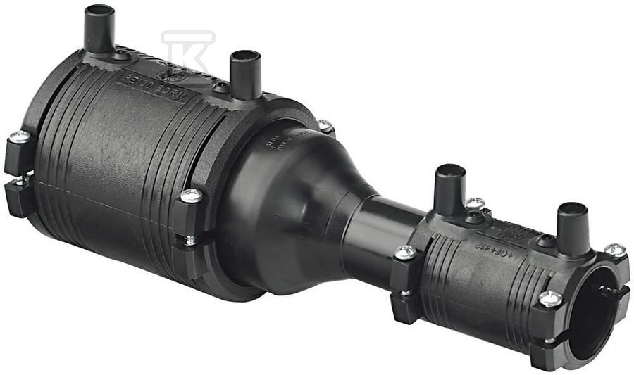 Redukcja elektrooporowa-zestaw z elektromufą d125x110 PE100, SDR11, PN10 gaz/PN16 woda 193280951 - obrazek 1