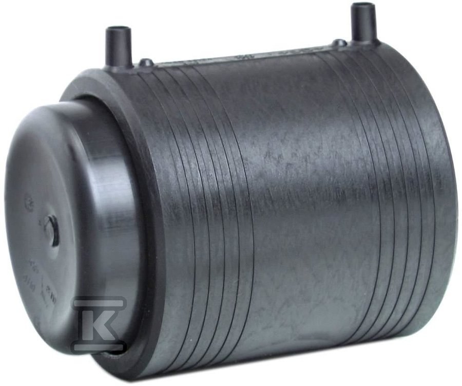 Zaślepka elektrooporowa-zestaw z elektromufą d75 PE100, SDR11, PN10 gaz/PN16 woda 753961712 - obrazek 1