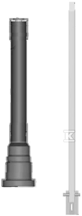Obudowa sztywna, przykrycie 1.25mm PE100 do zaworów nawiercających, czarna 160050622