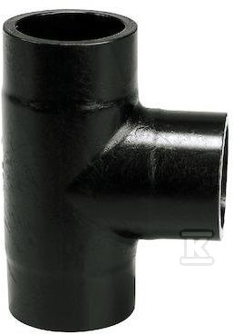 Trójnik doczołowy krótki 90ST. d250 PE100, SDR11, PN10 gaz/PN16 woda, równoprzelotowy 753208621 - obrazek 1