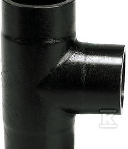 Trójnik doczołowy krótki 90ST. d75 PE100, SDR17, PN5 gaz/PN10 woda, równoprzelotowy 753208412 Trójnik doczołowy krótki 90ST. d75 PE100, SDR17, PN5 gaz/PN10 woda, równoprzelotowy 753208412