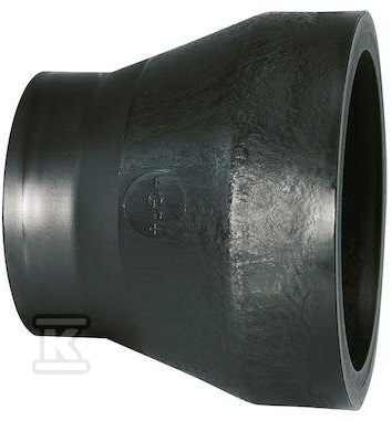 Redukcja doczołowa krótka d280x200 PE100, SDR11, PN10 gaz/PN16 woda 753900004 - obrazek 1