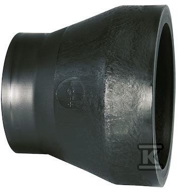 Redukcja doczołowa krótka d500x315 PE100, SDR11, PN10 gaz/PN16 woda 753909832 - obrazek 1