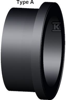 Tuleja doczołowa krótka kołnierzowa d800 PE100, SDR17, PN5 gaz/PN10 woda 753798861 - obrazek 1
