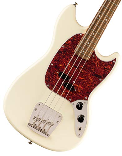 Squier by Fender Classic Vibe Mustang Bas z lat 60 tych laur biały olimpijski Squier by Fender Classic Vibe Mustang Bas z lat 60 tych laur biały olimpijski