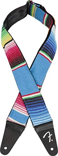 Fender 2″ pasek serape Strap Blue Multi
