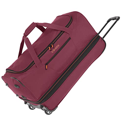 Travelite Basics Torba podróżna na kółkach Bordowa 70 cm