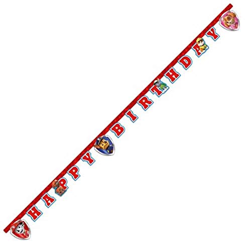 Banner urodzinowy Paw Patrol Ready for Action, 1 szt. - obrazek 1