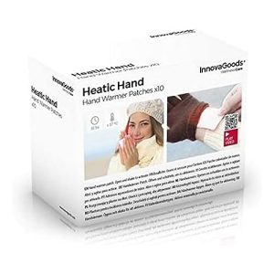 InnovaGoods® Płatki rozgrzewające ręce Heatic Hand, 10 sztuk w opakowaniu, szybko i skutecznie podgrzewają Twoje dłonie, dyskretny wygodny design, idealne na zimę. InnovaGoods® Płatki rozgrzewające ręce Heatic Hand, 10 sztuk w opakowaniu, szybko i skutecznie podgrzewają Twoje dłonie, dyskretny wygodny design, idealne na zimę.