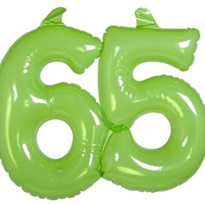 Folat Nadmuchiwany numer 65 zielony przezroczysty 20178 Folat Nadmuchiwany numer 65 zielony przezroczysty 20178