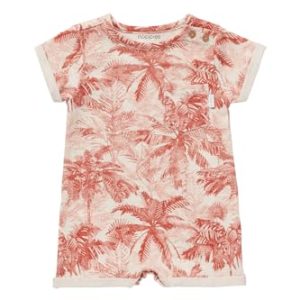 Noppies Baby Niemowlęta chłopcy Playsuit Hofuf Allover Print Overall, Hot Sauce P887, 62