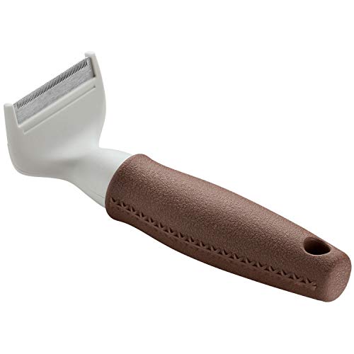 HUNTER SPA batonik do przycinania z ostrzem ze stali nierdzewnej, dla psów i koni średniej długowłosych, 15,5 x 6,5 cm, M HUNTER SPA batonik do przycinania z ostrzem ze stali nierdzewnej, dla psów i koni średniej długowłosych, 15,5 x 6,5 cm, M