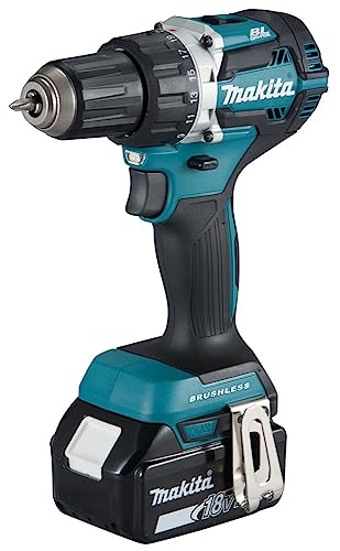 Makita DDF484RTJ Bezszczotkowa Wkrętarka 54 Nm - 2x5Ah + Ładowarka DC18RC - Walizka MakPak - obrazek 1