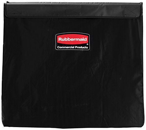 Rubbermaid Commercial Products 1871646 worek X Cart, 300 l, czarny - obrazek 1