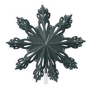 broste Copenhagen Papier dekoracyjny „Gwiazda bożonarodzeniowa”, głęboki las, Ø 30 cm broste Copenhagen Papier dekoracyjny „Gwiazda bożonarodzeniowa”, głęboki las, Ø 30 cm