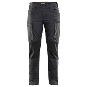 Blakläder damskie spodnie robocze z wstawkami ze stretchu, rozmiar 1 sztuka, C40, ciemnoszare/czarne, 715918459899C40