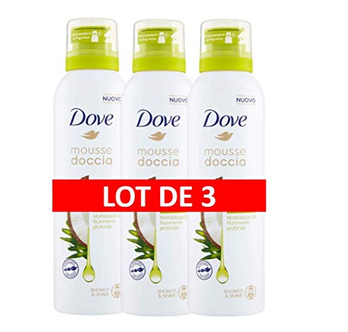 Dove Shower Mousse z olejem kokosowym - 200 ml - obrazek 1
