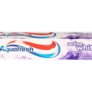 AQUAFRESH Aktywna pasta do zębów Biała 1 sztuka