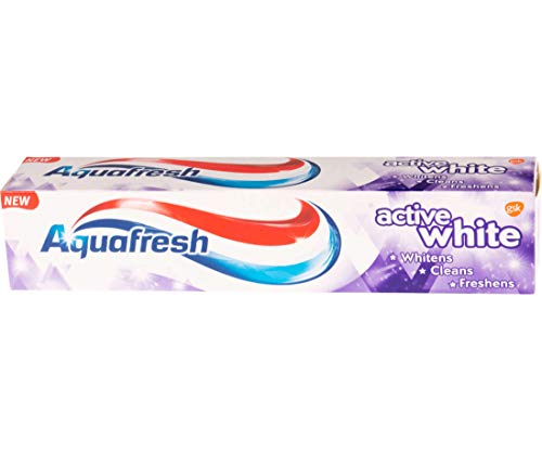 AQUAFRESH Aktywna pasta do zębów Biała 1 sztuka - obrazek 1