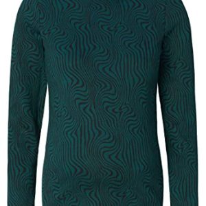 Supermom Damska koszulka Tee Darien Long Sleeve All Over Print, Deep Teal P177, XL Supermom Damska koszulka Tee Darien Long Sleeve All Over Print, Deep Teal P177, XL