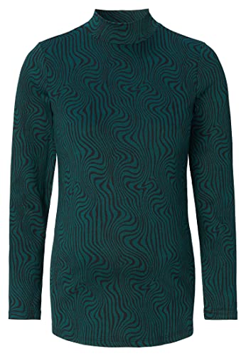 Supermom Damska koszulka Tee Darien Long Sleeve All Over Print, Deep Teal P177, XL Supermom Damska koszulka Tee Darien Long Sleeve All Over Print, Deep Teal P177, XL