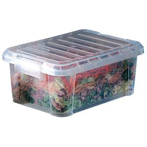 Araven Pudełko do przechowywania żywności i przezroczysta pokrywa 9Ltr 380x265x155mm