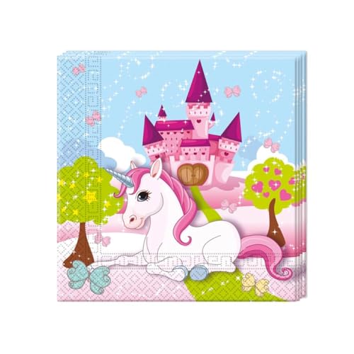 Serwetki, Unicorn, 33 x cm, 20 sztuk