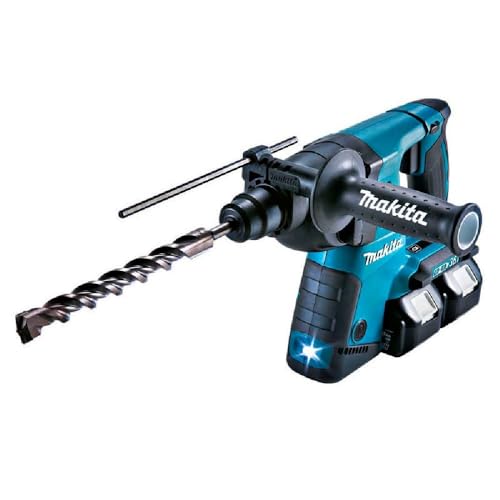 Makita DHR264Z Młot Udarowo Obrotowy do SDS Plus 2 x 18 V, Bez Akumulatora i Ładowarki, Czarny, Niebieski - obrazek 1