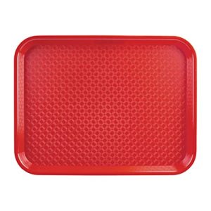 Kristallon taca do serwowania żywności 350 x 450 mm czerwona Kristallon taca do serwowania żywności 350 x 450 mm czerwona