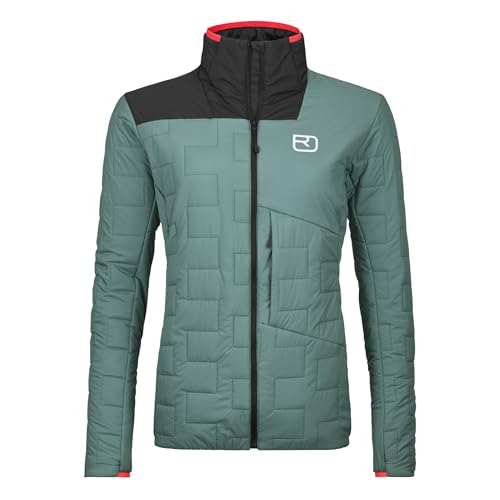 ORTOVOX SWISSWOOL PIZ SEGNAS JACKET W, 61250, arctic grey, L - obrazek 1