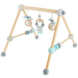 Bieco Spieltrapez Spielbogen Baby Holz z figurką i kugelnem Spielebogen Mobile Centrum aktywności dla dzieci Holzspielzeug Spielzeug Bieco Spieltrapez Spielbogen Baby Holz z figurką i kugelnem Spielebogen Mobile Centrum aktywności dla dzieci Holzspielzeug Spielzeug