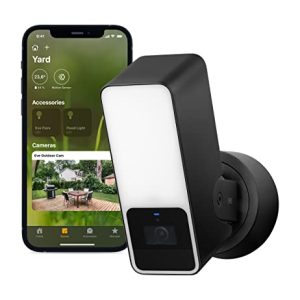 kamera Eve Outdoor Cam: bezpieczeństwa z reflektorem, maksymalna ochrona i prywatność (HomeKit Secure Video), 1080p, noktowizor, Wi Fi (2,4 GHz), czujnik ruchu, komunikacja dwukierunkowa kamera Eve Outdoor Cam: bezpieczeństwa z reflektorem, maksymalna ochrona i prywatność (HomeKit Secure Video), 1080p, noktowizor, Wi Fi (2,4 GHz), czujnik ruchu, komunikacja dwukierunkowa