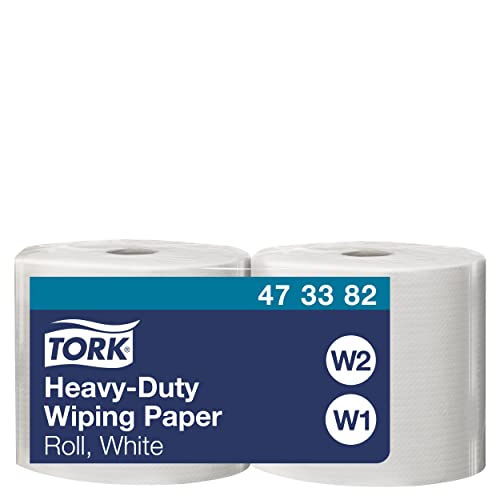 Tork Wyjątkowo mocne ściereczki papierowe białe W1/2, 2 350 arkuszy, 473382 Tork Wyjątkowo mocne ściereczki papierowe białe W1/2, 2 350 arkuszy, 473382