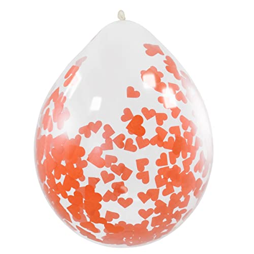 Balony, konfetti serca, 12