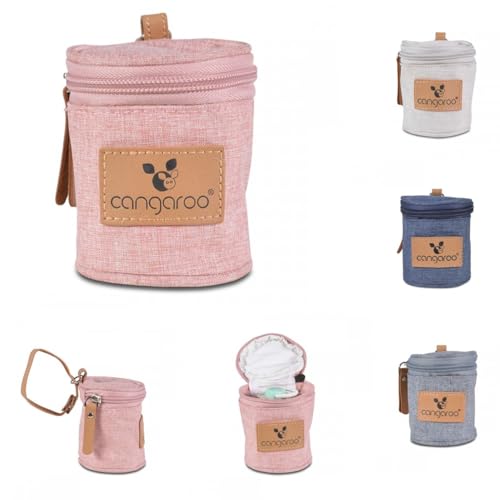 Cangaroo Thermobox Celio torba na smoczek z uchwytem, i gryzak, kolory: różowy Cangaroo Thermobox Celio torba na smoczek z uchwytem, i gryzak, kolory: różowy