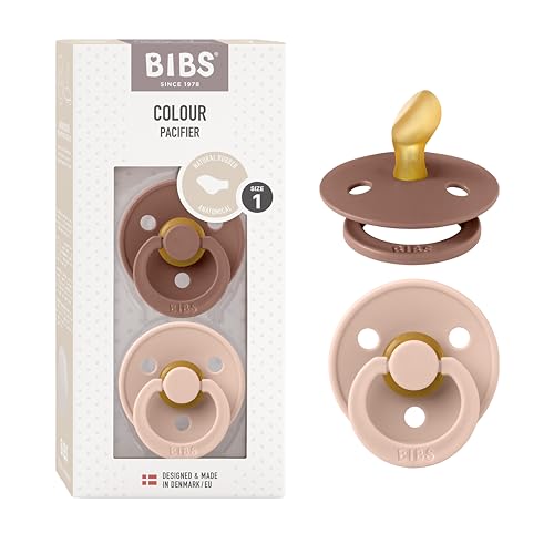 BIBS Kolor Anatomiczny 2-Pack Smoczek Anatomiczny – Blush i Woodchuck BIBS Kolor Anatomiczny 2-Pack Smoczek Anatomiczny – Blush i Woodchuck