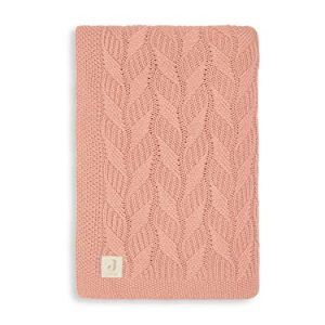 Jollein 516 522 66037 Koc dziecięcy z dzianiny Spring Knit Rosewood różowy (100 x 150 cm) Jollein 516 522 66037 Koc dziecięcy z dzianiny Spring Knit Rosewood różowy (100 x 150 cm)