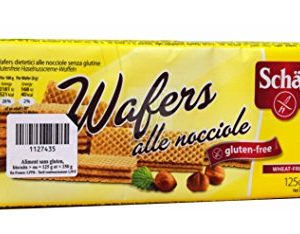 Wafelki Orzechowe Wafers Nocciola bezglutenowe 125g Schär Wafelki Orzechowe Wafers Nocciola bezglutenowe 125g Schär