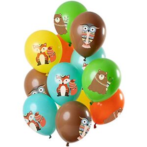 Zestaw balonów lateksowych Leśne Zwierzątka 30 cm 12 szt. Zestaw balonów lateksowych Leśne Zwierzątka 30 cm 12 szt.