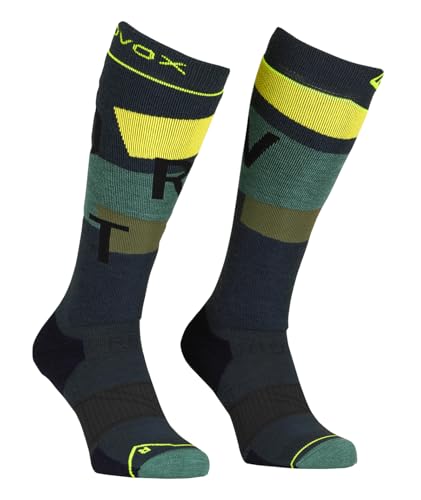 ORTOVOX FREERIDE LONG SOCKS COZY M, 54401, black steel, 39-41 ORTOVOX FREERIDE LONG SOCKS COZY M, 54401, black steel, 39-41