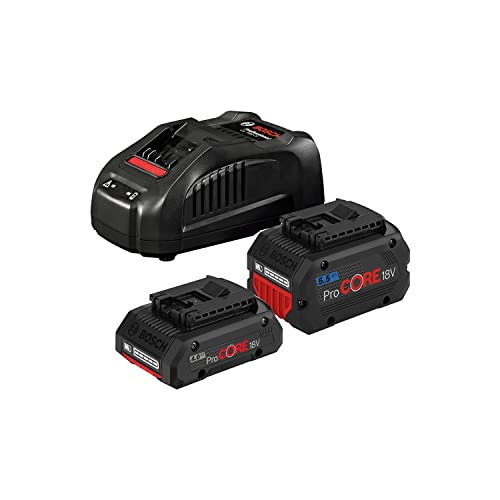 Bosch Professional System 18V - Zestaw Startowy 1× Akumulator ProCORE18V 4,0Ah + 5,5Ah Szybka Ładowarka GAL 1880 CV - obrazek 1