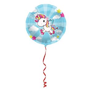 Balon foliowy, Tęczowy Jednorożec, 18′ Balon foliowy, Tęczowy Jednorożec, 18′