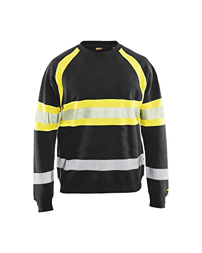Blakläder Sweter „High Vis”, rozmiar 1 sztuka, XS, czarny/żółty, 335911589933XS