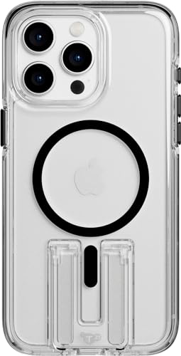 tech21 Evo Crystal Kick etui na iPhone’a 15 Pro Max, kompatybilne z MagSafe, chroniące przed uderzeniami przezroczyste/czarne tech21 Evo Crystal Kick etui na iPhone’a 15 Pro Max, kompatybilne z MagSafe, chroniące przed uderzeniami przezroczyste/czarne